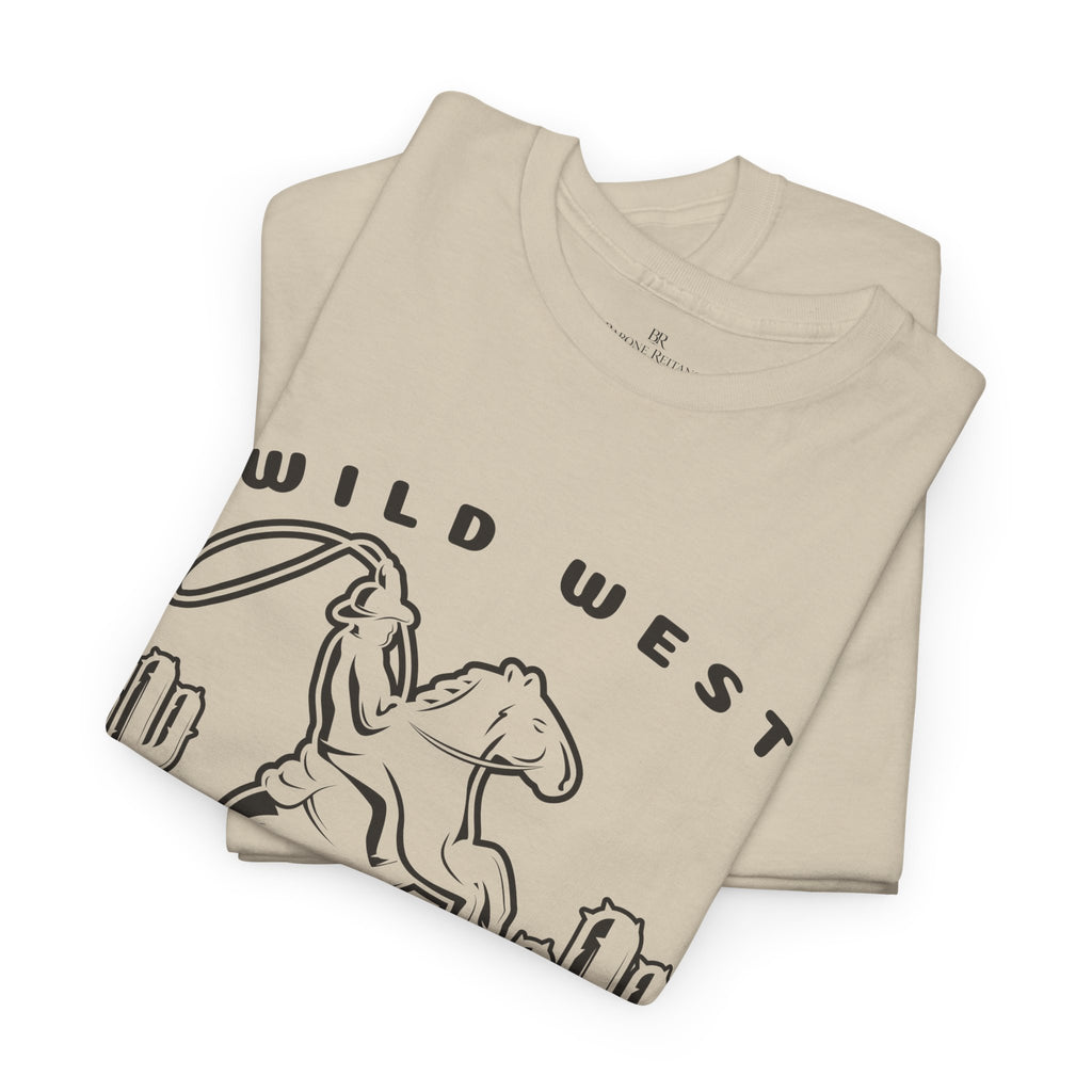 Cowboy Wild West T-Shirt — Retro Rodeo Graphic Tee