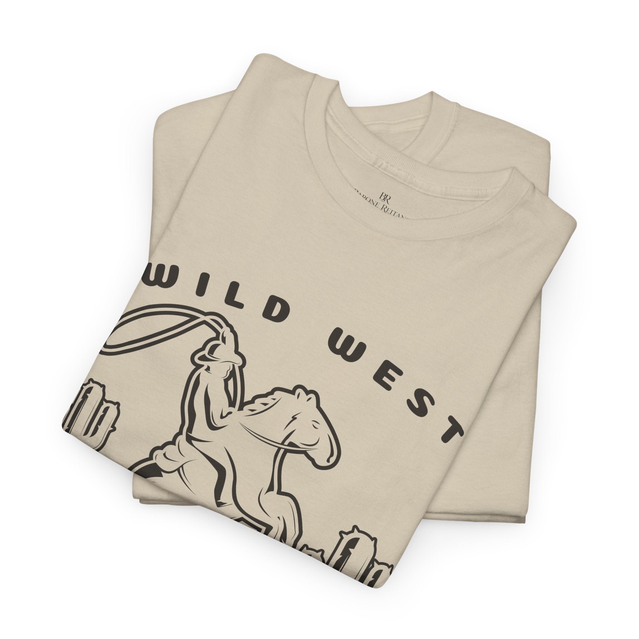 Cowboy Wild West T-Shirt — Retro Rodeo Graphic Tee
