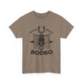 Rodeo Wild West T-Shirt  Western Skull & Horseshoe Tee