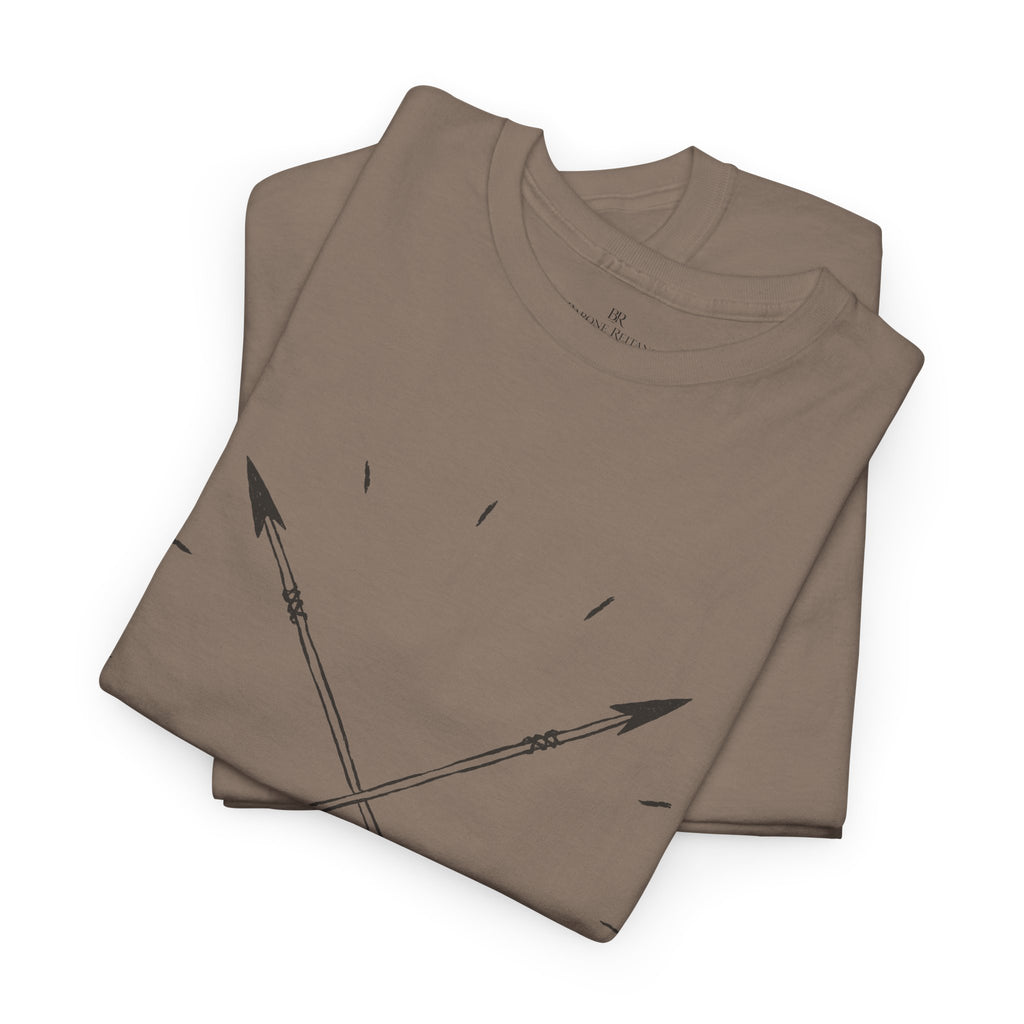 Crossed Arrows Graphic Tee  Rustic Boho Arrow Shirt