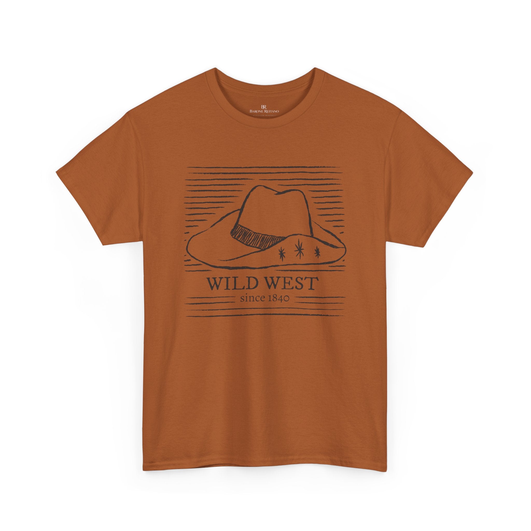 Wild West Shop Hat Tee  Vintage Western Cowboy Graphic T-Shirt