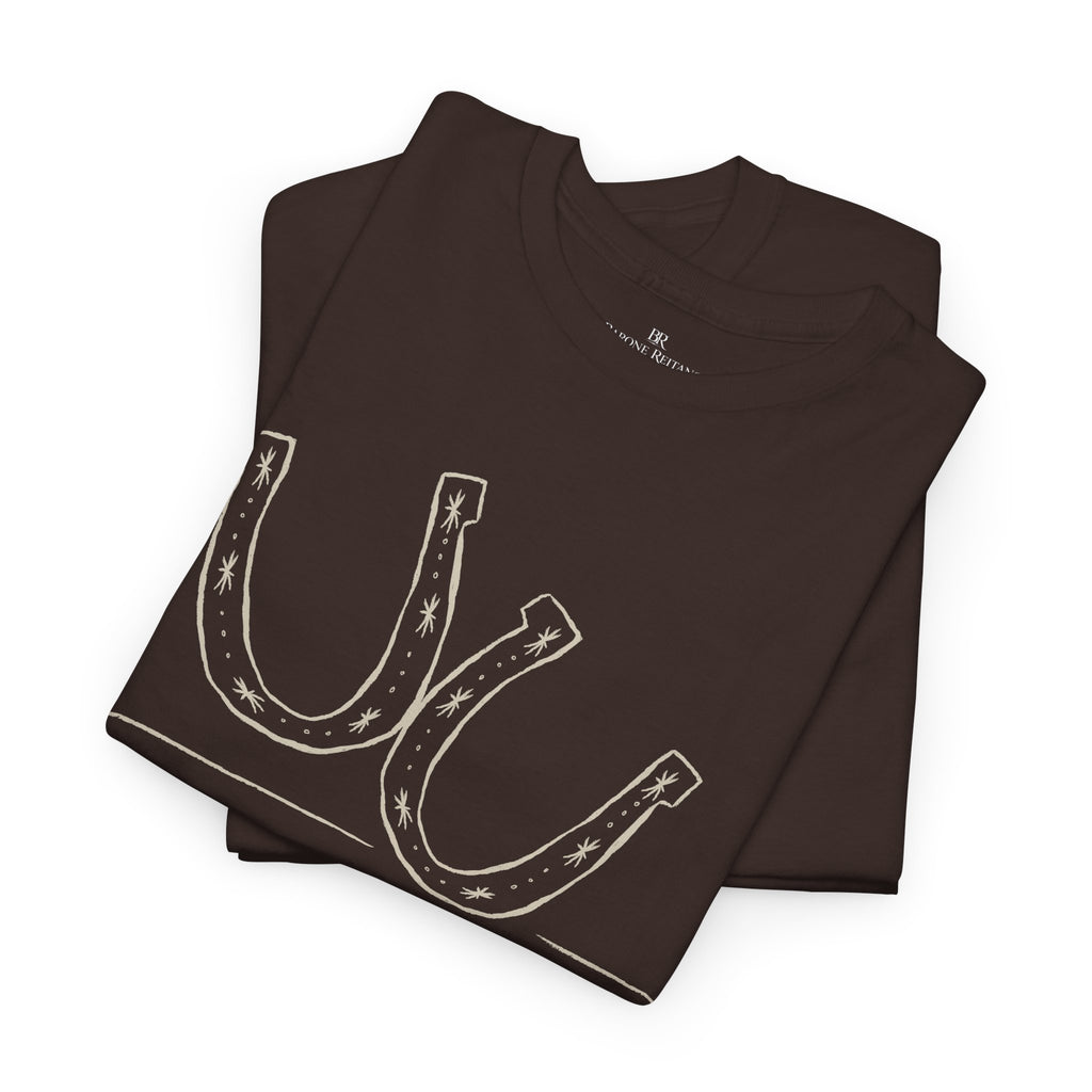 Arizona Western T Shirt Horseshoe Graphic Tee Cowboy Desert Style Shirt Vintage Southwest Gift