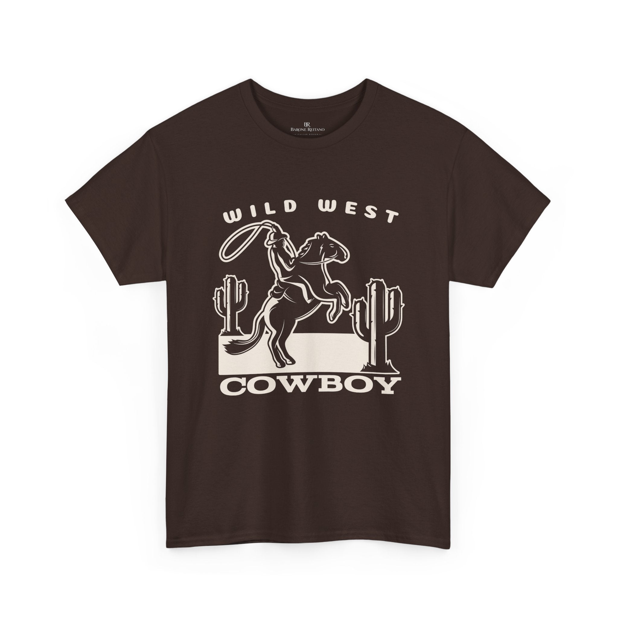Cowboy Wild West T-Shirt — Retro Rodeo Graphic Tee