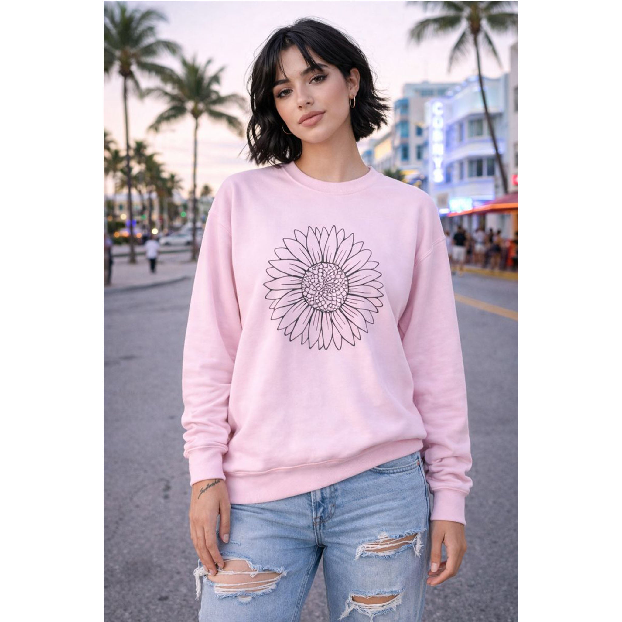 Sunflower Crewneck Sweatshirt