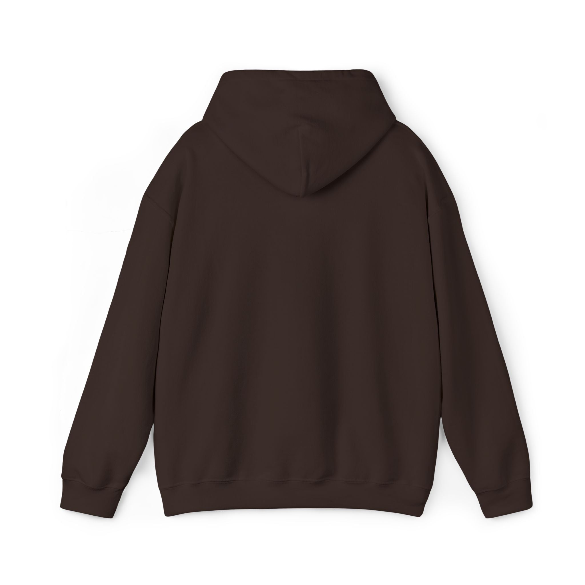 Brown Streetwear Hoodie with Palm