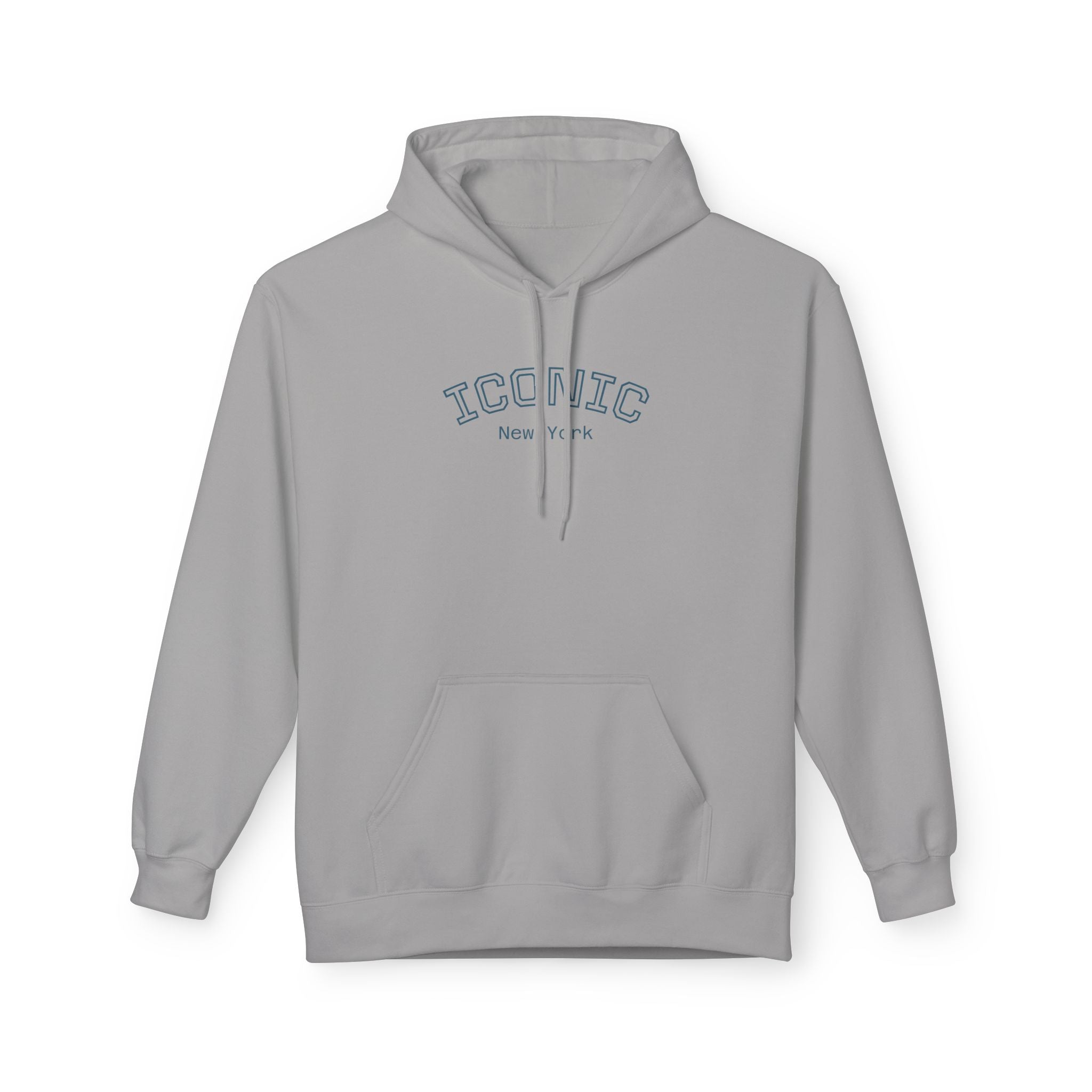 Iconic Hoodie - Minimal Arch Logo Pullover for Everyday Casual