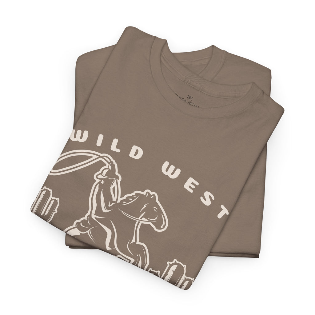 Cowboy Wild West T-Shirt — Retro Rodeo Graphic Tee