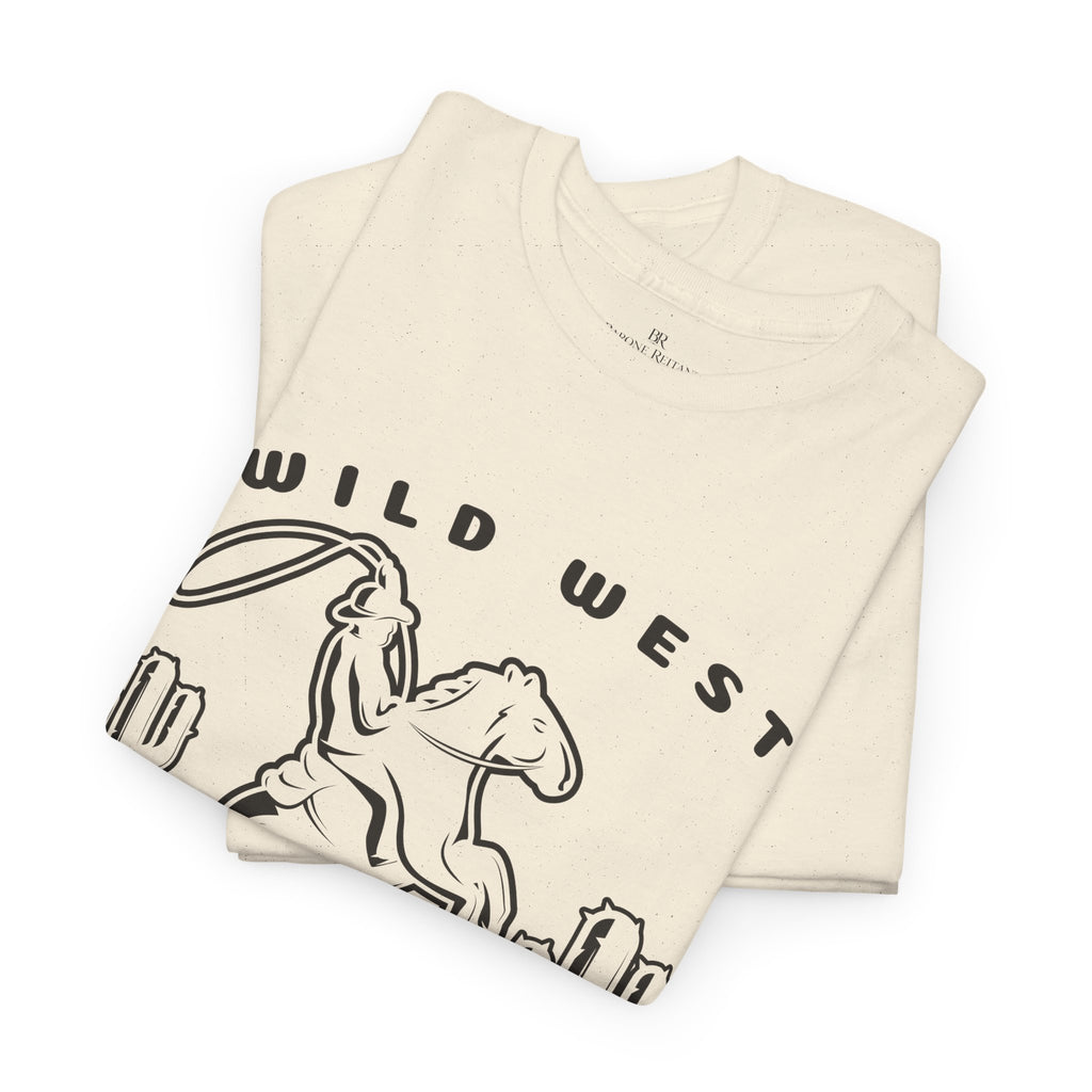 Cowboy Wild West T-Shirt — Retro Rodeo Graphic Tee