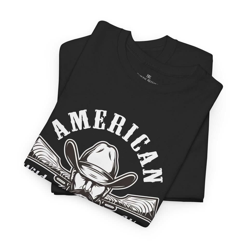 American Legend Cowboy T Shirt Wild West Graphic Tee Western Rider Shirt Vintage Cowboy Gift for Men