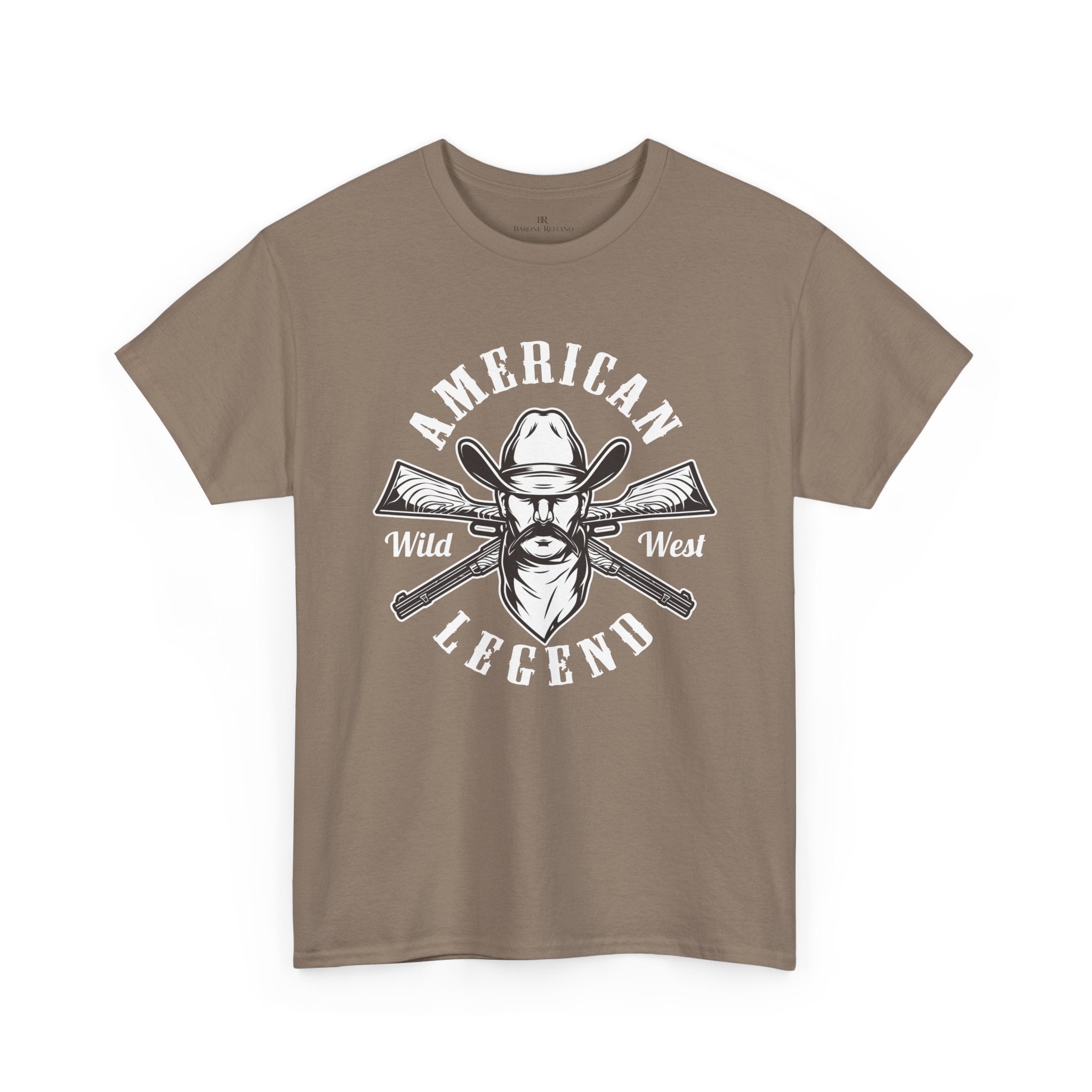 American Legend Cowboy T Shirt Wild West Graphic Tee Western Rider Shirt Vintage Cowboy Gift for Men