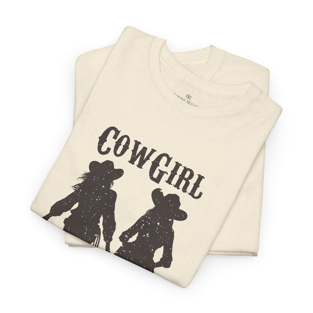 Cowgirl Graphic Tee  Vintage Western Womens Rodeo T-Shirt