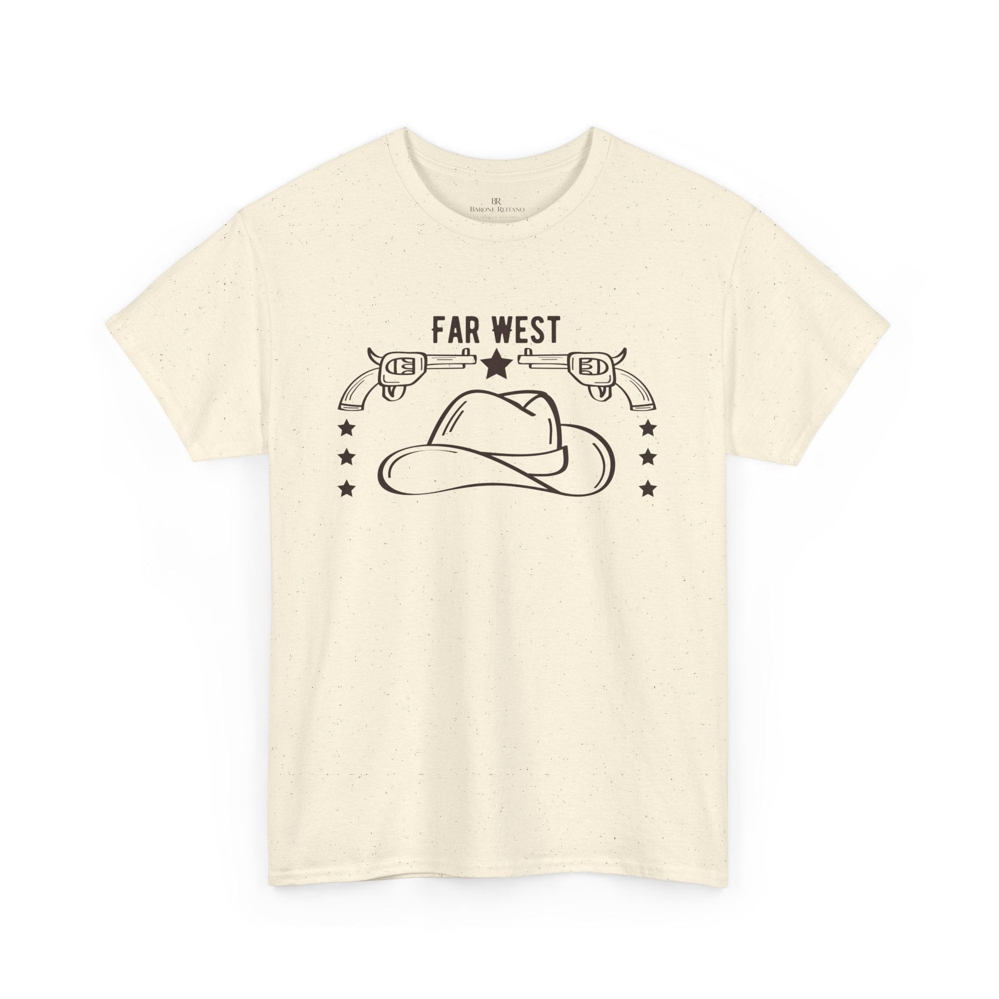 Far West Cowboy Hat Tee  Western Graphic T-Shirt