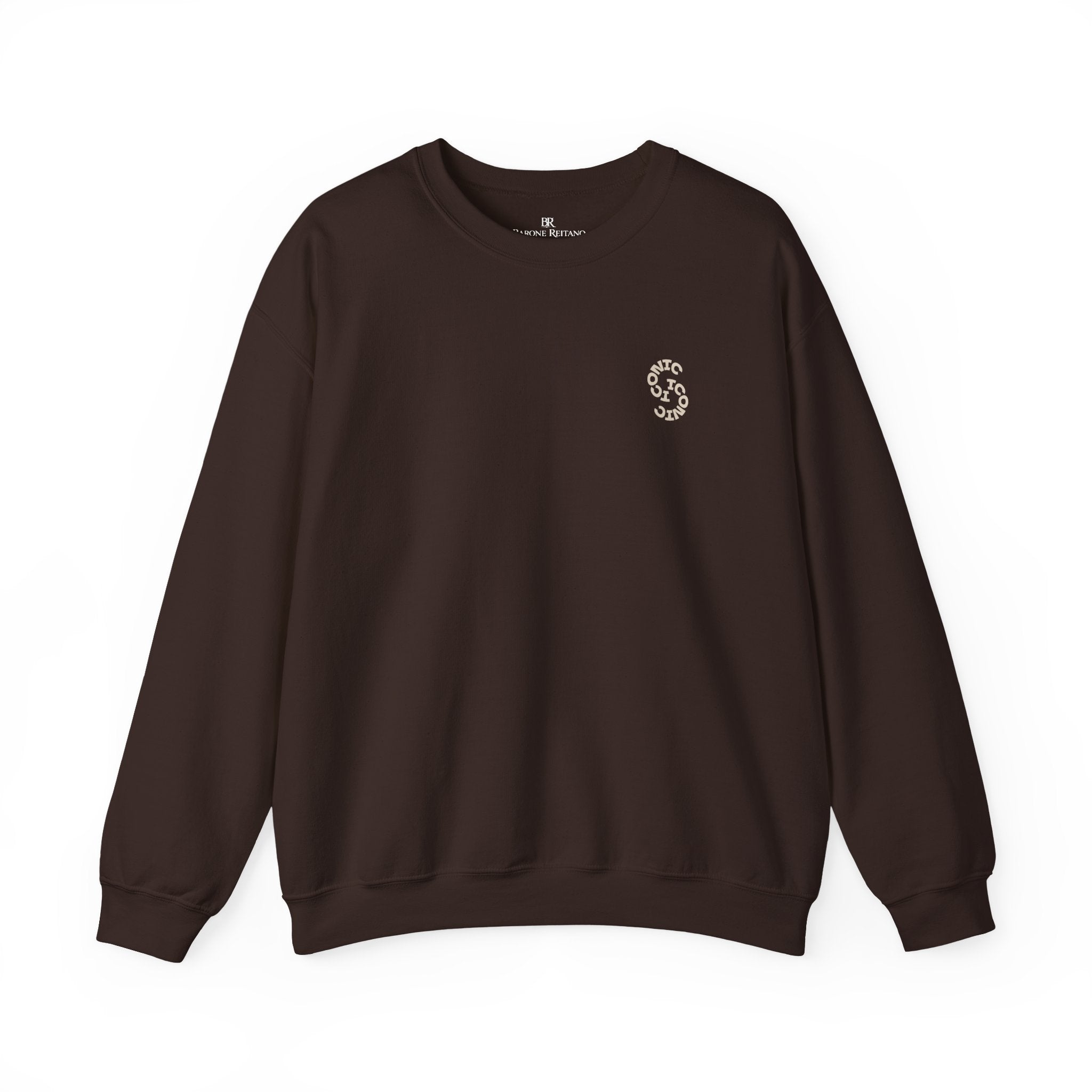 Minimalist Monogram 'Iconic' Crewneck Sweatshirt