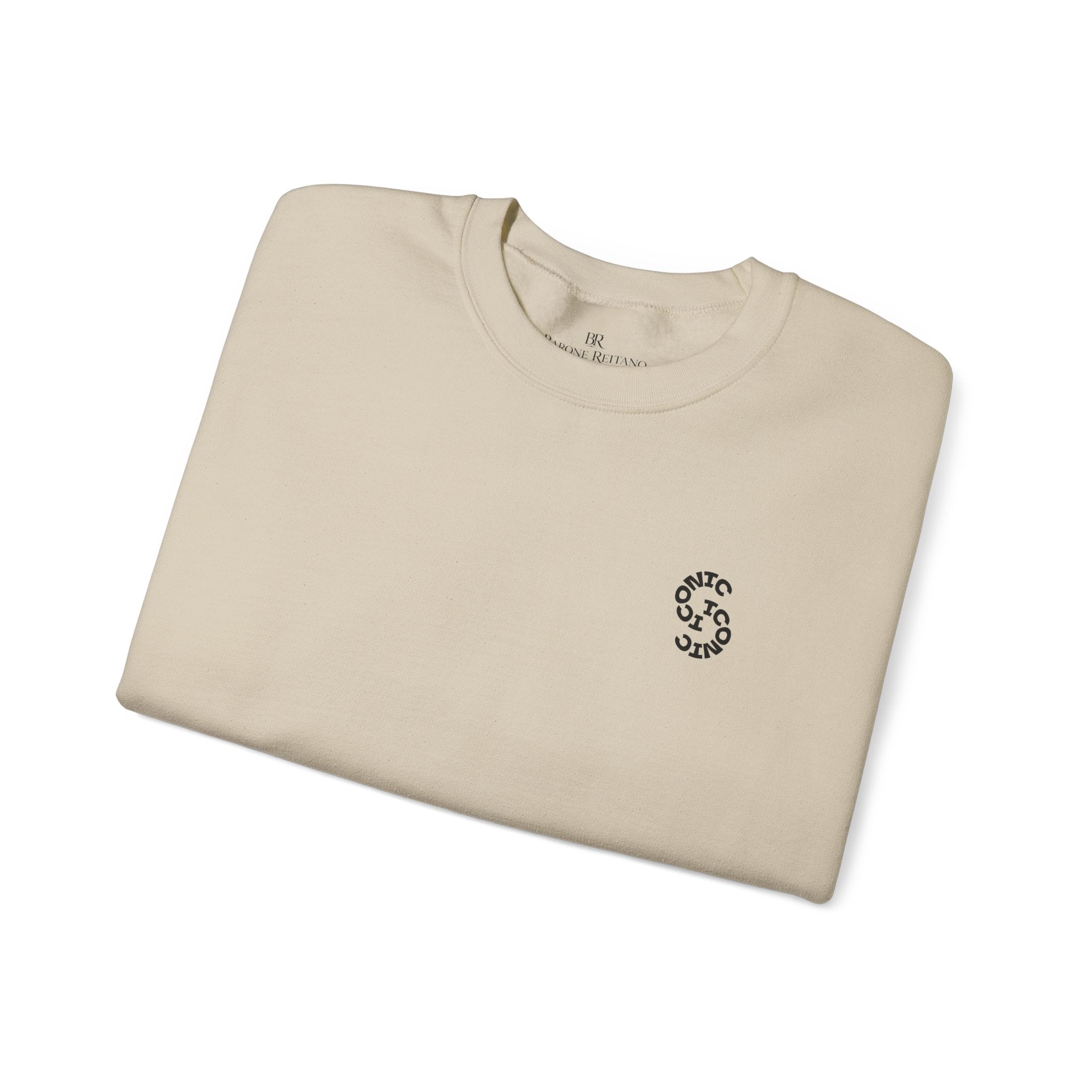 Minimalist Monogram 'Iconic' Crewneck Sweatshirt
