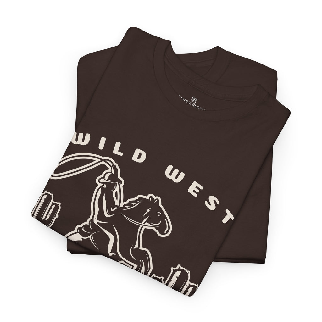 Cowboy Wild West T-Shirt — Retro Rodeo Graphic Tee