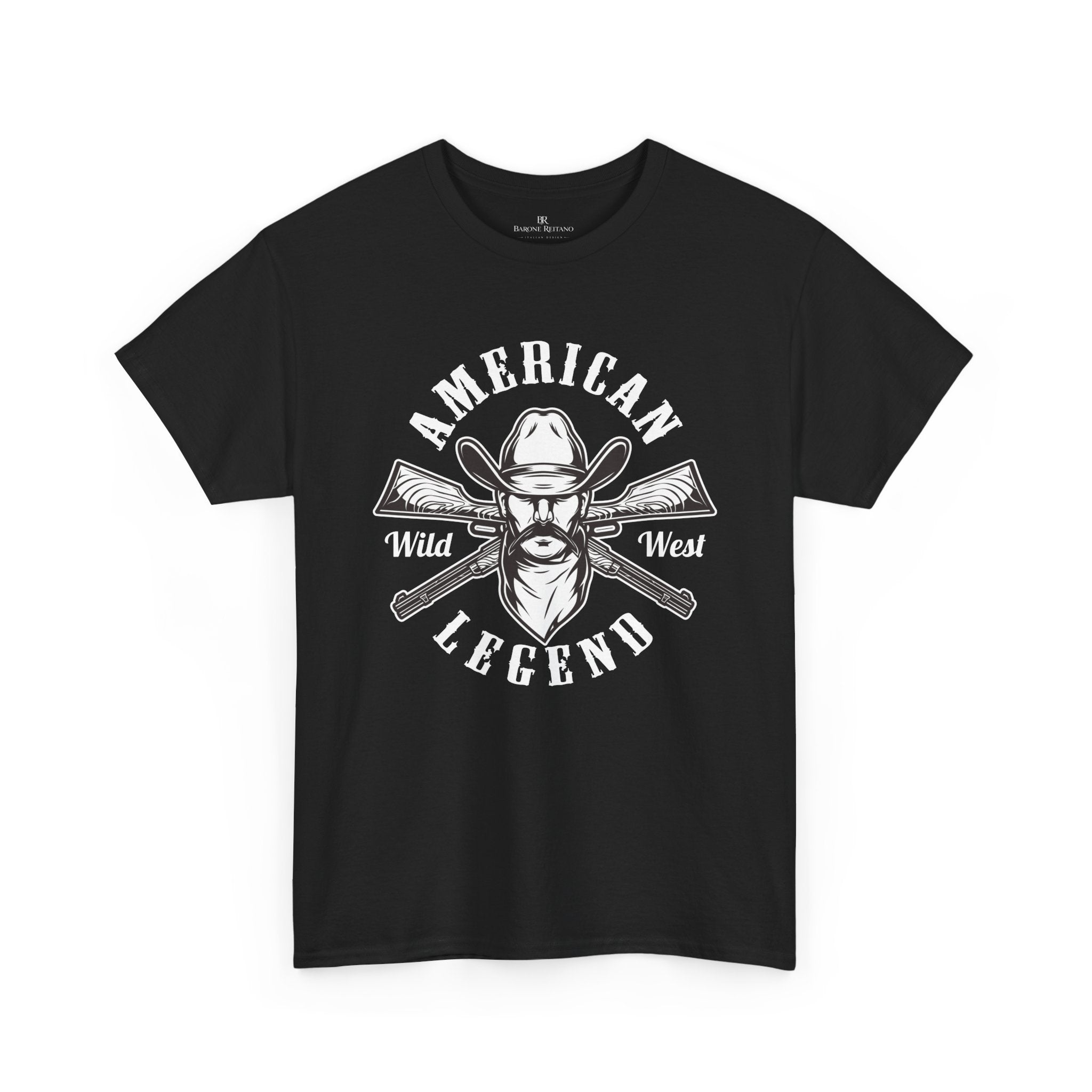 American Legend Cowboy T Shirt Wild West Graphic Tee Western Rider Shirt Vintage Cowboy Gift for Men