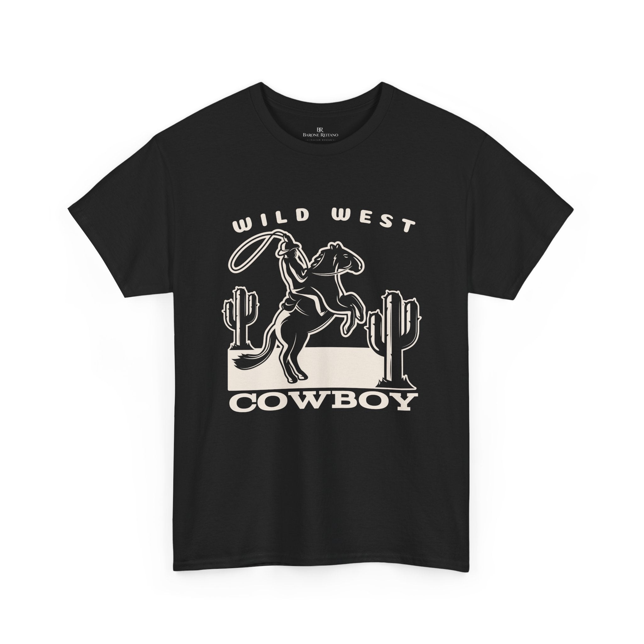 Cowboy Wild West T-Shirt — Retro Rodeo Graphic Tee