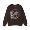 Sea Turtle Floral Crewneck Sweatshirt  Moonlit Ocean Turtle Graphic