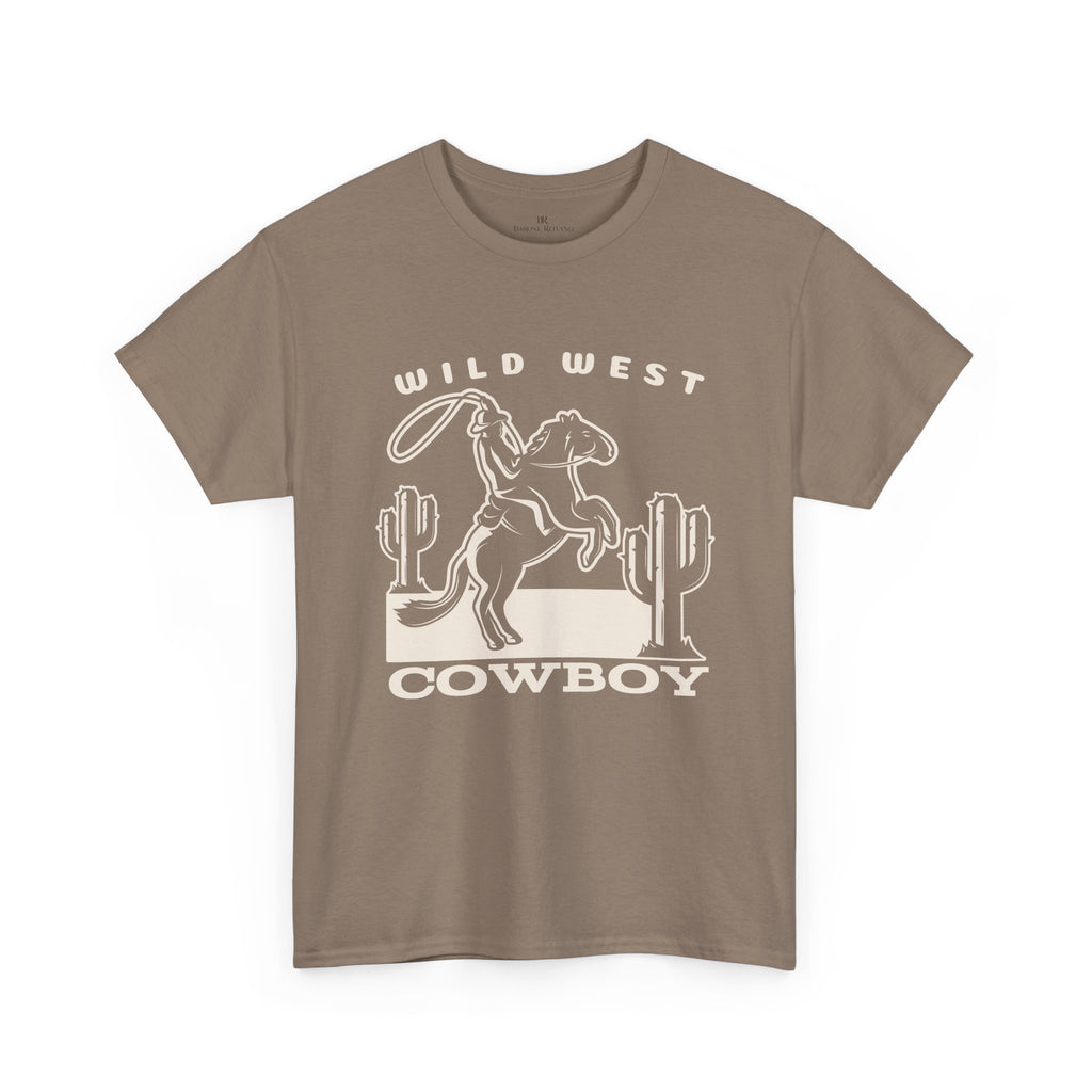 Cowboy Wild West T-Shirt — Retro Rodeo Graphic Tee