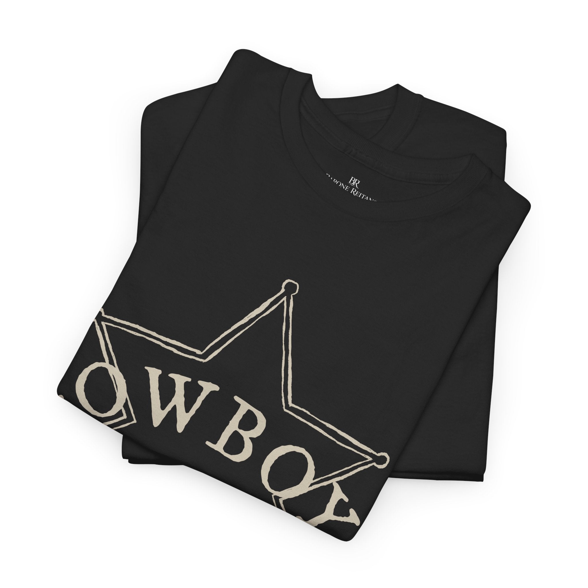 Cowboys Wyoming Sheriff Star T-Shirt — Vintage Western Tee